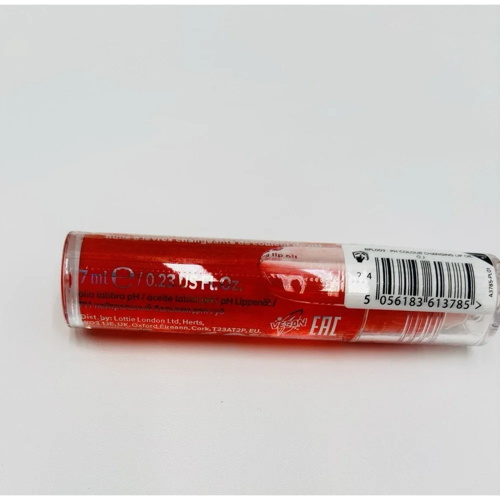Lottie London‎ Oil Slick Lip Oil Pink Hydrating Gloss 0.28 oz New